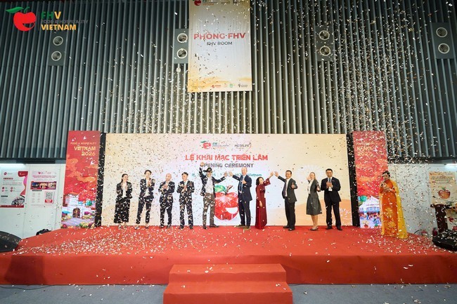 400 doanh nghiệp tham gia trưng bày tại Triển lãm Food & Hospitality Vietnam 2026