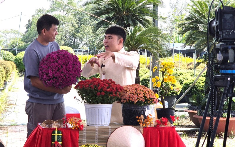 Hoa Tết online tăng trưởng gấp 5 lần năm ngoái