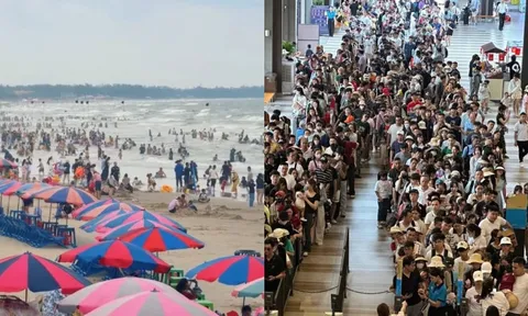 Cảnh tượng đông nghịt ngày 1/5 ở các điểm du lịch khắp cả nước, một nơi giữ vững độ hot