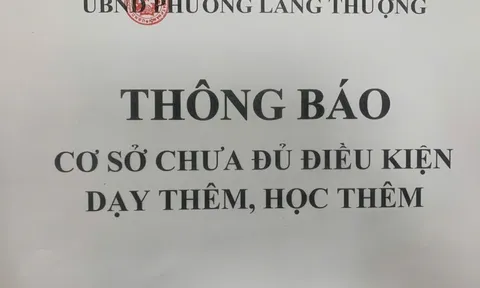 Hà Nội đóng cửa trung tâm dạy thêm, kiểm điểm giáo viên vi phạm Thông tư 29