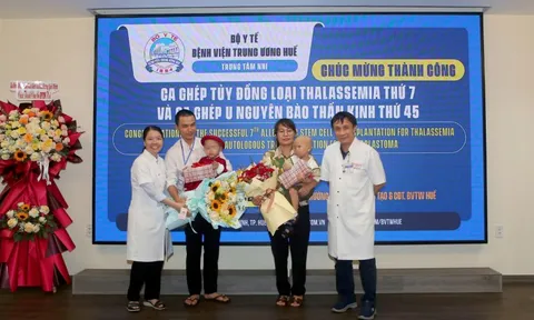 Ghép tủy đồng loại cứu bé 29 tháng tuổi ở Quảng Ninh