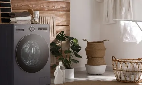 LG ra mắt máy giặt sấy AI thế hệ mới: Có khả năng ghi nhớ thói quen của người dùng, mô phỏng cả giặt tay