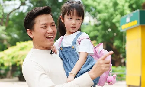 Quách Ngọc Tuyên cùng con gái cực xinh "đốn tim" khán giả trong "Bố ơi, mình đi đâu thế?"