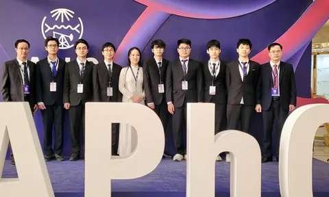 Học sinh Việt Nam đoạt 3 huy chương vàng Olympic Vật lý Châu Á
