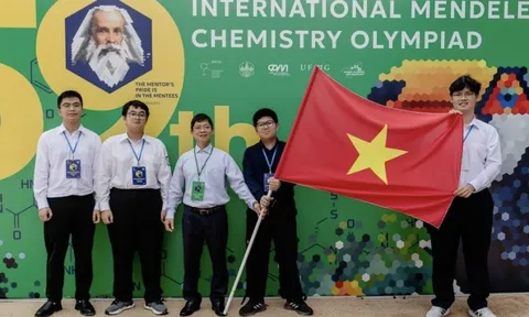 Học sinh Việt Nam đoạt 4 huy chương Vàng, Bạc tại Olympic Hóa học quốc tế Mendeleev năm 2025