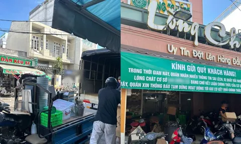 HOT: Cơ sở Lòng Chát TP.HCM bất ngờ dọn bàn ghế và bát đĩa chuyển đi dù chỉ mới thông báo "tạm dừng hoạt động"