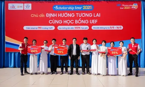 Hàng trăm học sinh lớp 12 được UEF 'tiếp sức' với nhiều suất học bổng sớm