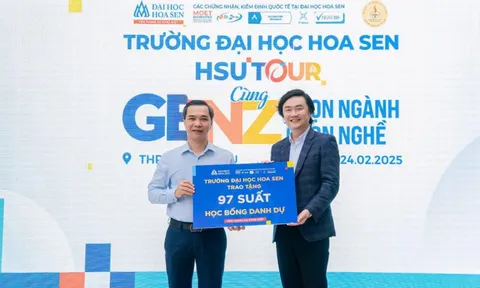 Trường Đại học Hoa Sen công bố quỹ 60 tỷ đồng hành cùng thí sinh 2k7