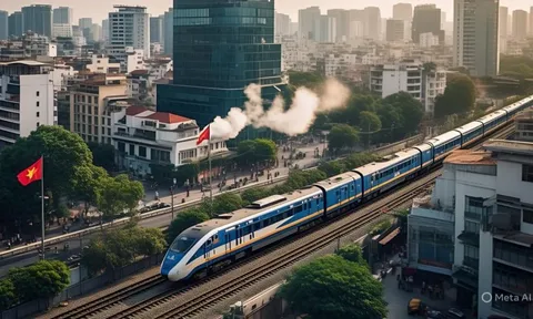 Đường sắt cao tốc Bắc - Nam đặt lên bàn cân với một "quái kiệt" trên thế giới: Con số nói lên tất cả!
