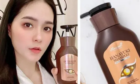 Dầu xả Hanayuki do Đoàn Di Băng quảng cáo bị thu hồi trên toàn quốc