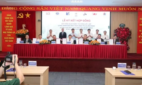 Ký kết gói thầu 1.451 tỉ đồng thi công nhà máy thủy điện Trị An mở rộng