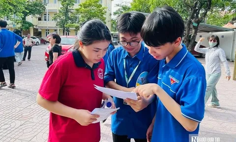 Thí sinh Nghệ An đánh giá đề tiếng Anh có sự phân hoá, khó đạt điểm cao