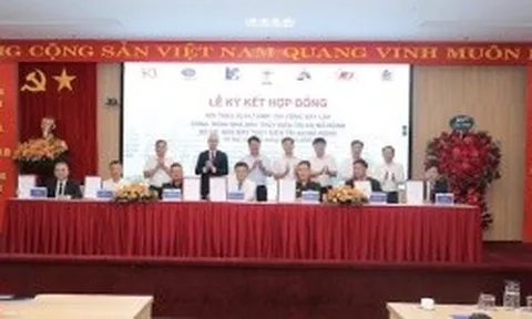 Ký hợp đồng gói thầu thi công xây lắp công trình Nhà máy thuỷ điện Trị An mở rộng