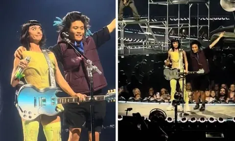 TikToker bị bắt vì lao lên sân khấu ôm Katy Perry