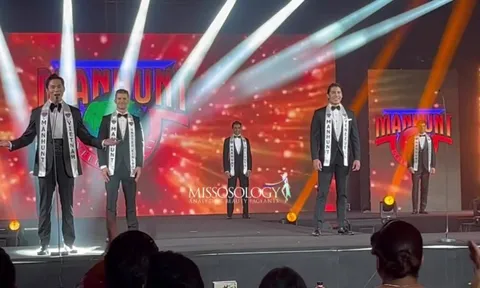 Vũ Linh đoạt á vương 4 Manhunt International 2025