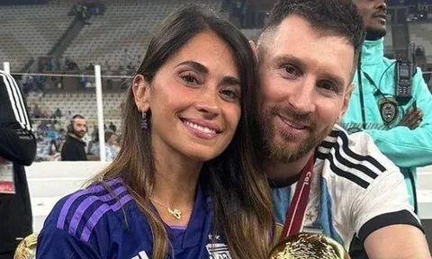 Messi bị vợ "chê khó tính" trong ngày sinh nhật thứ 38