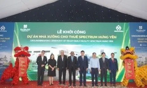 Soilbuild International khởi công tổ hợp nhà xưởng cho thuê Spectrum Hưng Yên 2025