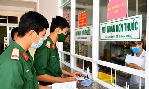 Mức hưởng bảo hiểm y tế trong quân đội áp dụng từ tháng 7/2025