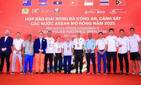 Đội vô địch Giải bóng đá Công an, Cảnh sát các nước ASEAN mở rộng năm 2025 nhận 30.000 USD