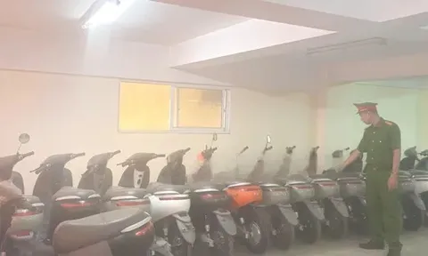 Triệt phá đường dây sản xuất, buôn bán xe máy điện giả