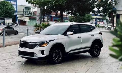 Kia Seltos giảm giá tới 55 triệu đồng tại Việt Nam: Bản 'base' thực tế còn 569 triệu, đua lập sàn giá phân khúc với Xforce, Creta