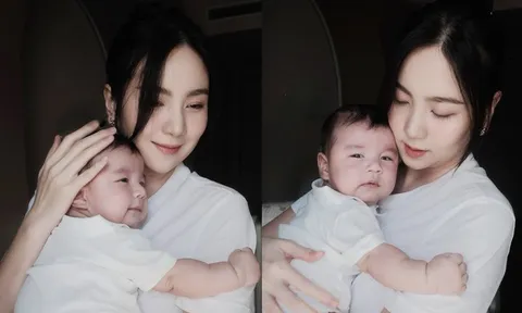 "MC đẹp nhất VTV" Mai Ngọc khoe ảnh con trai cực đáng yêu