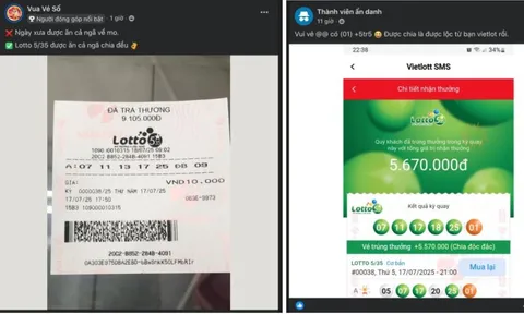Hơn 55.000 người nhận lộc từ chia giải độc đắc đầu tiên của xổ số Lotto 5/35