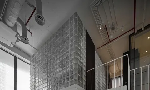 Giải pháp không gian ba chiều trong căn hộ thông tầng 66m2