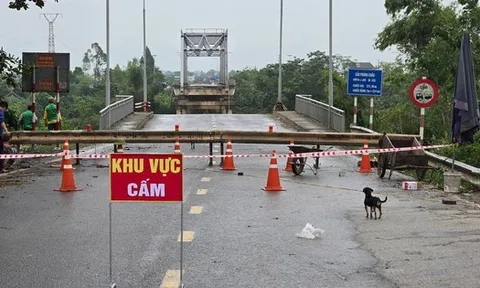 Chỉ 2 tháng nữa, cây cầu bị sập do ảnh hưởng của bão Yagi dự kiến sẽ về đích