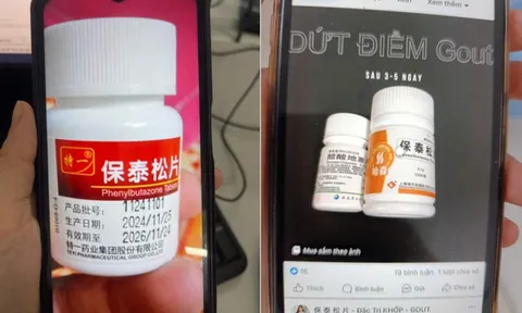Nguy cơ tử vong từ thuốc chứa chất cấm Phenylbutazone rao bán trên mạng